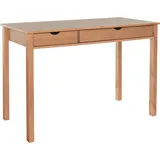 INOSIGN Schreibtisch »Gava«, massives Kiefernholz, für das home office, Laptoptisch Breite 120 cm,