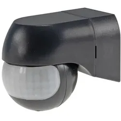 Aufputz Bewegungsmelder CBM-Slim LED geeignet 180° 12m Reichweite IP44 anthrazit