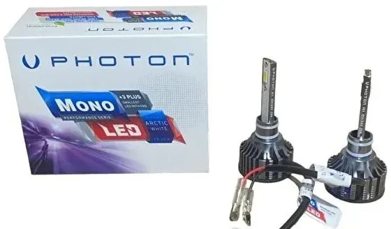 Komplettset kompakter Mini-LED-Scheinwerferlampen H1/X1, 12–24 V, 70 W, 10.000 lm, für Scheinwerfer, CAN-Bus fehlerfrei — Photon