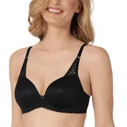 Triumph BH Aura Spotlight T-Shirt Bra Schwarz E 70 Damen