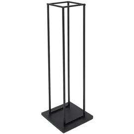 Dekoleidenschaft Kaminholzständer Modern Metall 1,15 m schwarz