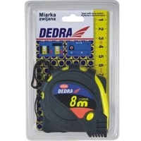 Dedra Dedra, Längenmesswerkzeug, POP Maßband 8m 25mm gelb - M858 (Metrisch)
