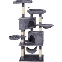 Wiltec Kratzbaum 145 cm grau