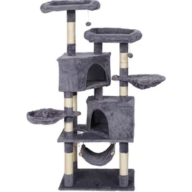 Wiltec Kratzbaum 145 cm grau