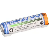 Panasonic AA 2700mAh 1,2V Ni-MH Modellbau Akku mit U-Lötfahne