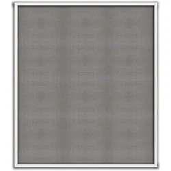 Insektenschutz-Fensterrahmen HECHT INTERNATIONAL "COMPACT", weiß (rahmen: weiß gewebe: anthrazit), B:100cm H:120cm, Insektenschutzgitter