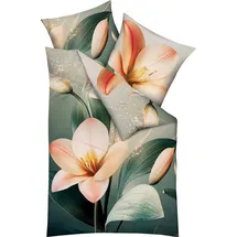 KAEPPEL Magic Dust Floral Apricot 135 x 200 cm + 80 x 80 cm
