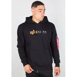 Alpha Industries Label Pullover Black L