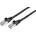 Intellinet Intellinet 735476 RJ45 Patchkabel CAT 6 S/FTP 100 Kupfer Cat6-zertifiziert LS0H RJ45-Stecker/RJ45-Stecker 3 0 M Schwarz vergoldete Steckkontakte 1St