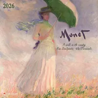 Tushita paperart Claude Monet - A Walk in the