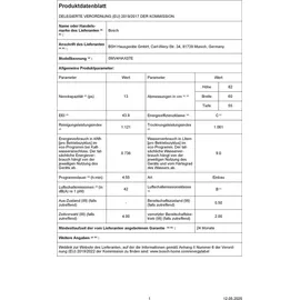 Bosch Serie 4 SMV4HAX07E Einbau-Geschirrspüler (vollintegrierbar, 598 mm breit)