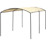 ShelterLogic Carport Unterstand 2,70 x 4,90 m beige