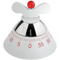 Alessi Kitchen Timer Kurzzeitmesser weiß