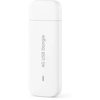 Huawei 4G USB-Netzwerkadapter - 150 Mbit / s kabellose Verbindung (E3372) Weiß