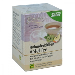 Holunderblüten Apfel Tee Salus