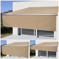 MCW Kassetten-Markise H124 5 x 3 m creme