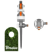 Bradas WhiteLine 4 Funktionen Kreisregner Rasensprenger bis zu 350 qm