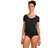 Icebreaker Siren Sweetheart Merino Kurzarm-baselayer Schwarz M