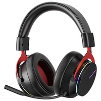 Diida 5.8G Bluetooth Gaming-Headset mit geräuschunterdrückendem Mikrofon Gaming-Headset (Drahtloses Bluetooth, PS5/PS4/Switch/PC-Gaming-Headset für eSportler, Hobby-Gamer) schwarz