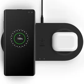Belkin BoostCharge Dual Wireless Charging Pads schwarz