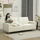 Homcom Sofa, Beige, Textil, 193x80x77 cm, Wohnzimmer, Schlafzimmer 193 x 77 x 80 Cremeweiß