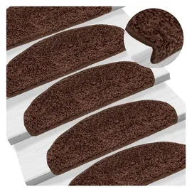vidaXL Stufenmatte 65 x 21 cm Braun