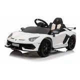 INJUSA Elektroauto für Kinder Injusa Aventador Svj Weiß