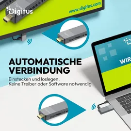 Digitus 4K Wireless HDMI Extender Set, 150 m 4K/60Hz