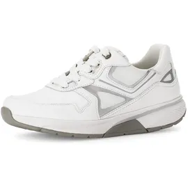 Gabor Sneaker Low Silber/Weiß Damen 37