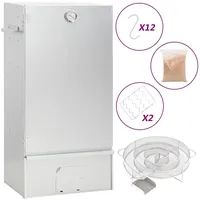 vidaXL Räucherofen mit Kaltrauchgenerator 44,5 x 29 x 83 cm Verzinkter Stahl V3200753