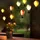 GLOBO Solarleuchte Kunststoff L 390 cm 9x LED Bunt