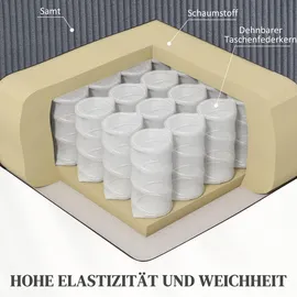 Homcom Fernsehsessel mit Aufstehhilfe Elektrisch Relaxsessel