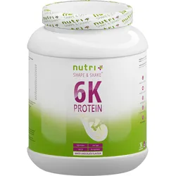 Nutri+ 6K-Protein - Mehrkomponentenprotein aus 6 Quellen für ein volles Aminosäurenprofil Pulver 1 kg