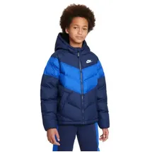 Nike K NSW SYNFL HD JKT, MIDNIGHT NAVY/GAME ROYAL/W, S