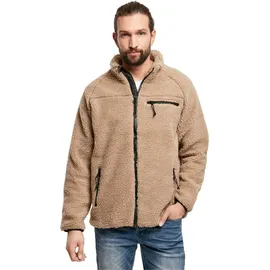 Brandit Textil Teddy Jacke Camel M