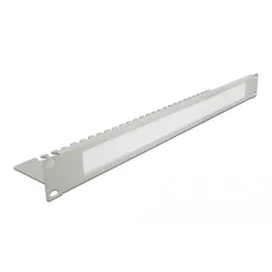 Delock Cable Management Brush Strip with Cable Support Plate - Kabelführungspane