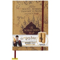Cinereplicas Harry Potter: Notebook Foldable Marauder's Map