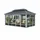Sojag Olan 1017 3,1 x 5 m inkl. Seitenteile Grau/Schwarz