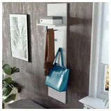 Vicco Wandgarderobe Siri Weiß