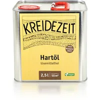 Kreidezeit Hartöl lösemittelfrei 2,5l Schutz für Möbel und Böden (26,36 EUR/l)