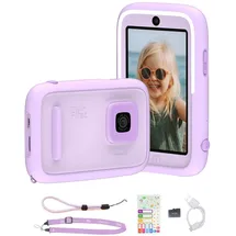 myFirst Neue AI-Editor-Kamera für Kinder myFirst Kamera 50 Kinder Digitalkamera 20MP Fotos 1080P Video, Front- & Selfie-Objektiv Weihnachten Geburtstag Geschenke für Jungen & Mädchen Alter 4-15 Jahre Tragbare