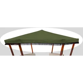 Promadino Pavillon-Ersatzdach Rosenheim 2 Stück 3,4 x 2,86 m Grün
