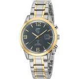 ETT Eco Tech Time Solar drive Funkuhr Basic Herrenuhr 41mm 5ATM