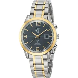 ETT Eco Tech Time Solar drive Funkuhr Basic Herrenuhr 41mm 5ATM