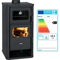 PRITY 95 Ltd. Kaminofen mit Backofen Prity FM D