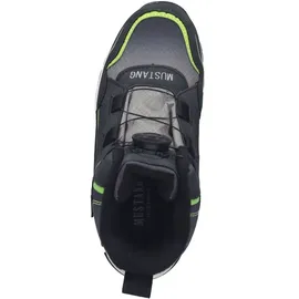 Mustang Stiefelette Stiefelette Kunstleder/Textil - Schwarz - 28