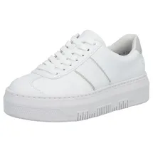 Rieker Plateausneaker Silber/Weiß Damen 43