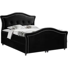 Mirjan24 Bedran Lux 200 x 200 cm Schwarz