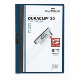 Durable Klemmhefter DURACLIP nachtblau, 25 St.