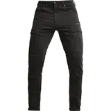 John Doe Defender Mono, Cargohose - Schwarz - 31/32